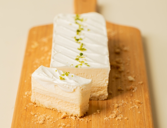 Double cheesecake
